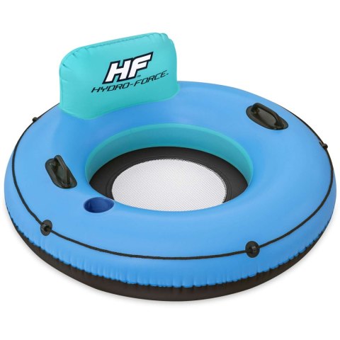 Duże dmuchane koło z oparciem o średnicy 119 cm Bestway 43108