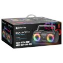 Defender głośnik BEATBOX 20, Li-Ion, 2.0, 20W, czarny, regulacja głośności, przenośny, z podświetleniem LED, wbudowany akum., 80