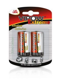 Baterie alkaliczne VIPOW EXTREME LR14 2szt/bl.