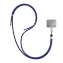 3MK EasyClip Dark Blue (silver) smycz do telefonu