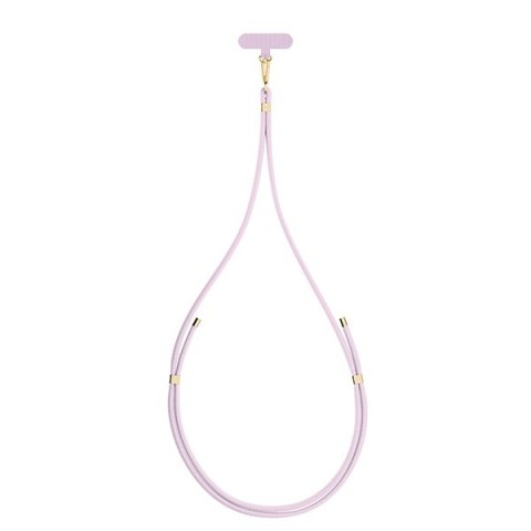 3MK EasyClip Elite Powder Pink (gold) smycz do telefonu