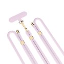3MK EasyClip Elite Powder Pink (gold) smycz do telefonu