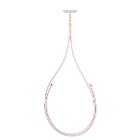 3MK EasyClip Elite Powder Pink (gold) smycz do telefonu