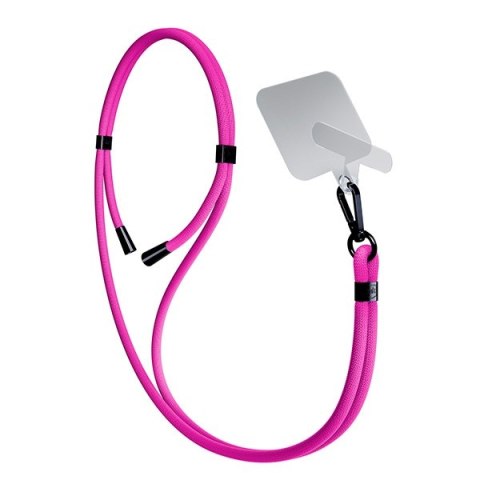 3MK EasyClip Pink (black) Smycz do telefonu
