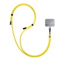 3MK EasyClip Yellow (black) smycz do telefonu