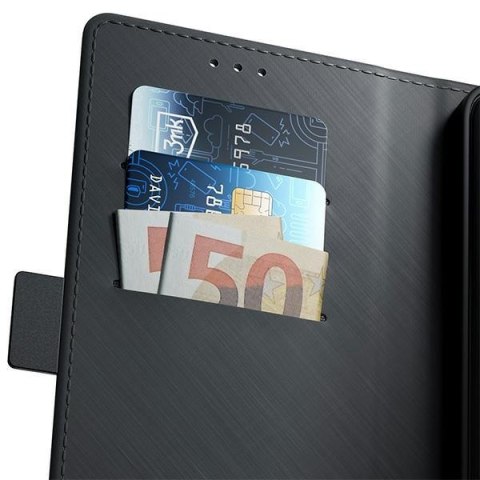3MK Wallet Case Oppo Reno10 5G czarny/black