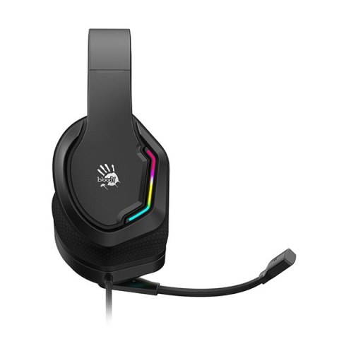 A4Tech Bloody G260, słuchawki z mikrofonem, regulacja głośności, czarna, słuchawki, USB