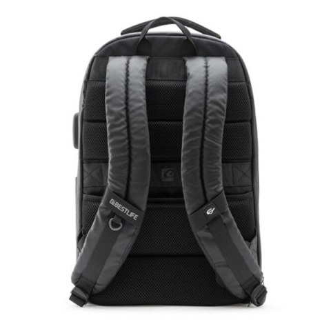 Plecak na notebook 15,6", Oden X, czarny, poliester, Bestlife