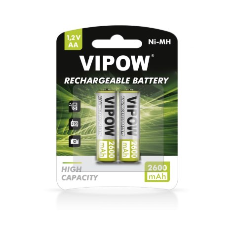 Akumulatorki VIPOW HR6 2600 mAh Ni-MH 2szt/bl