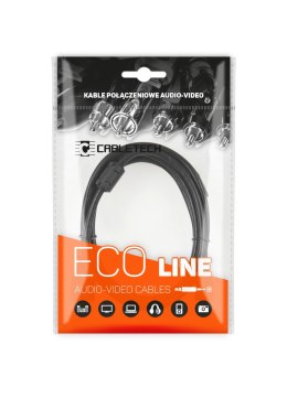 Kabel jack 3.5 wtyk-wtyk 1.0m Cabletech Eco-Line
