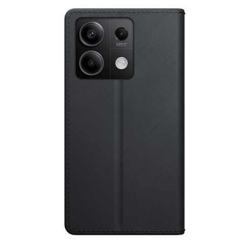 3MK Wallet Case Redmi Note 13 5G czarny/black