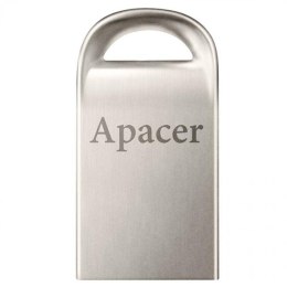 Apacer USB Pendrive, USB 2.0, 64GB, AH115, srebrny, AP64GAH115S-1, USB A, z oczkiem na brelok