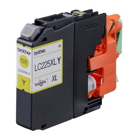 Brother oryginalny ink / tusz LC-225XLY, yellow, 1200s, Brother MFC-J4420DW, MFC-J4620DW