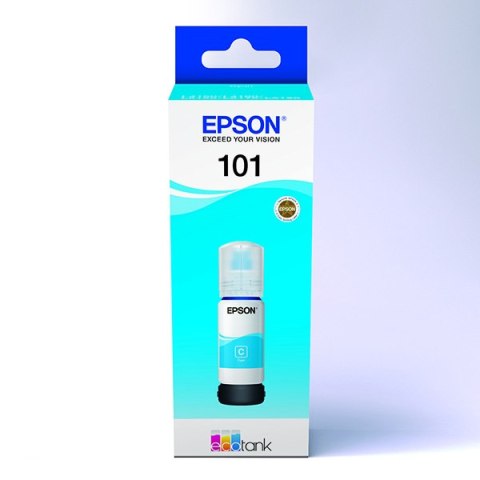 Epson oryginalny ink / tusz C13T03V24A, 101, cyan, 70ml, Epson EcoTank L6160,L6170,L6190,L4150,L4160