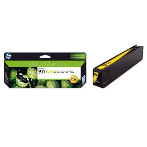 HP oryginalny ink / tusz CN628AE, yellow, 6600s, HP 971XL, HP Officejet Pro X451dn, X451dw, X476dn MFP, X476dw