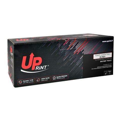 UPrint kompatybilny toner z TN2421, black, 3000s, dla Brother DCP-L2532DW, DCP-L2552DN, HL-L2312D, HL-L2352DW, UPrint