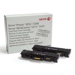 Xerox oryginalny toner 106R02782, black, 6000 (2x3000)s, Xerox Phaser 3052,3260, WorkCentre 3215,3225, dual pack, O