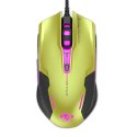 E-Blue Mysz Auroza G, 3000DPI, optyczna, 6kl., 1 scroll, przewodowa USB, zielona, do gry