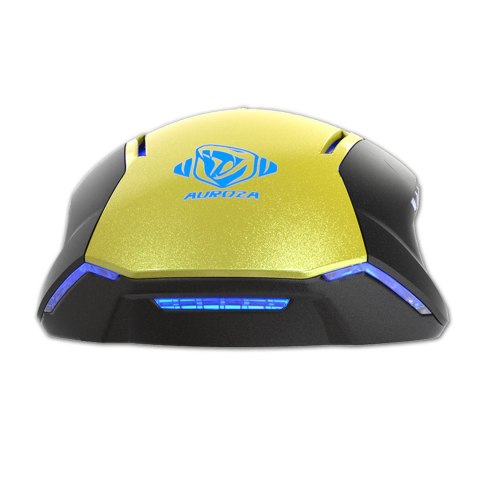 E-Blue Mysz Auroza G, 3000DPI, optyczna, 6kl., 1 scroll, przewodowa USB, zielona, do gry