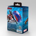 E-Blue Mysz Captain America, 1600DPI, optyczna, 6kl., 1 scroll, przewodowa USB, niebieska, do gry