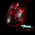 E-Blue Mysz Mazer Pro, 2500DPI, optyczna, 6kl., 1 scroll, przewodowa USB, czarno-czerwona, do gry