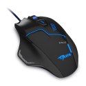 E-Blue Mysz Mazer V2, 2500DPI, optyczna, 6kl., 1 scroll, przewodowa USB, czarna, do gry