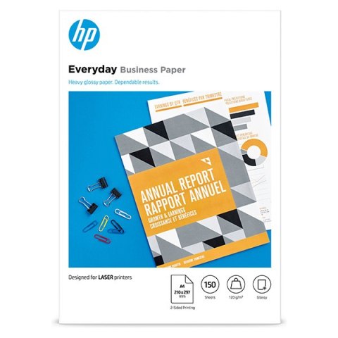 HP e-day FSC, połysk, biały, A4, 120 g/m2, 150 szt., 7MV82A, niewymieniono