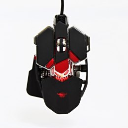 RED FIGHTER Mysz M1, 4000DPI, optyczna, 10kl., 1 scroll, przewodowa USB, czarna, do gry