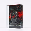 RED FIGHTER Mysz M1, 4000DPI, optyczna, 10kl., 1 scroll, przewodowa USB, czarna, do gry