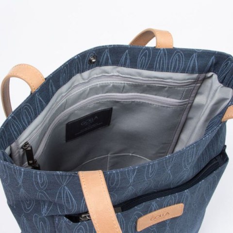 Torba na notebook 13", Seiren Navy blue, niebieska, poliester, Golla