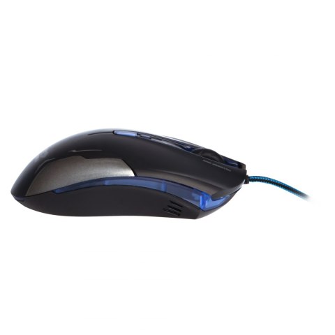 E-Blue Mysz Cobra EMS653, 3000DPI, optyczna, 6kl., 1 scroll, przewodowa USB, czarna, do gry