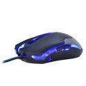 E-Blue Mysz Cobra EMS653, 3000DPI, optyczna, 6kl., 1 scroll, przewodowa USB, czarna, do gry
