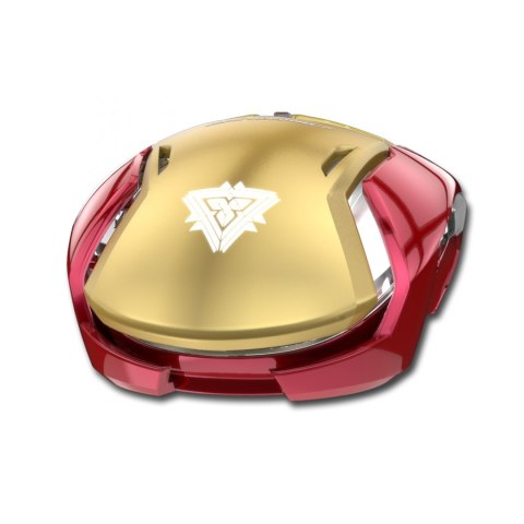 E-Blue Mysz IRON MAN ARMOR EMS610, 4000DPI, optyczna, 6kl., 1 scroll, przewodowa USB, złota