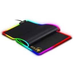 Podkładka pod mysz GX-Pad 800S RGB, do gry, czarna, 800*300 mm, 3 mm, Genius, podświetlona