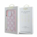 Guess GUHMP16XPGPYSP iPhone 16 Pro Max 6.9" różowy/pink hardcase Peony Script MagSafe