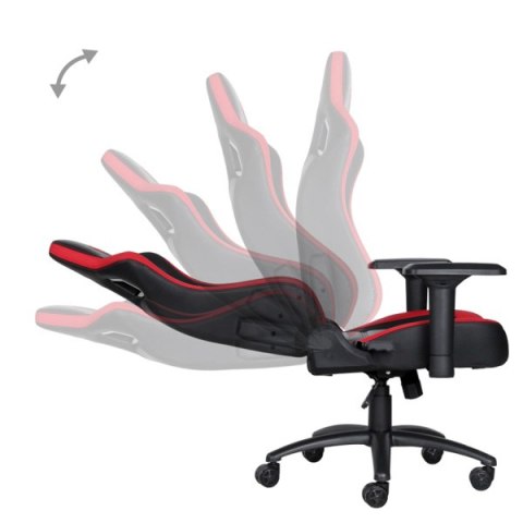 Dla gracza fotel Marvo CH-118, czarno-czerwony