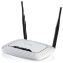 TP-LINK router TL-WR841N 2.4GHz, extender/ wzmacniacz, access point, 300Mbps, zewnętrzna anténa, 802.11n, sieć gościnna, WISP