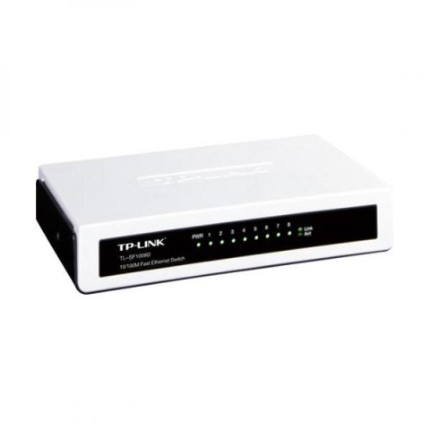 TP-LINK switch TL-SF1008D 100Mbps, auto MDI/MDIX