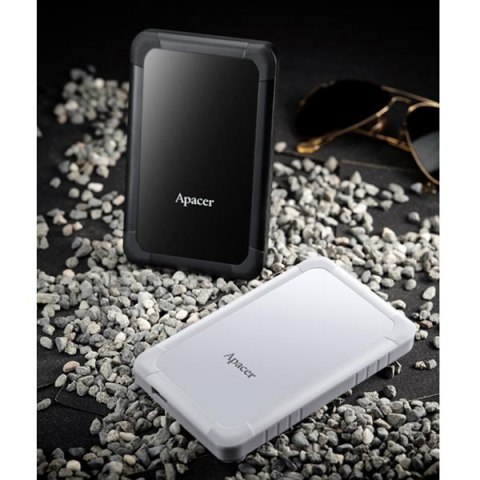 Apacer zewnętrzny dysk twardy, AC532, 2.5", USB 3.0 (3.2 Gen 1), 1TB, AP1TBAC532W-1, biały