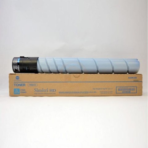 Konica Minolta oryginalny toner TN321C, cyan, 25000s, A33K450, Konica Minolta Bizhub C224, C284, C364, O