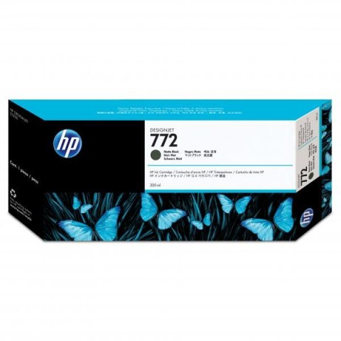 HP oryginalny ink / tusz CN635A, matte black, 300ml, HP 772, HP