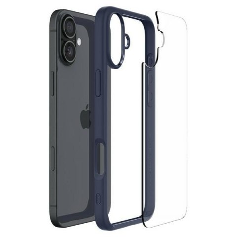 Spigen Ultra Hybrid iPhone 16 6.1" navy blue/granatowy ACS08202
