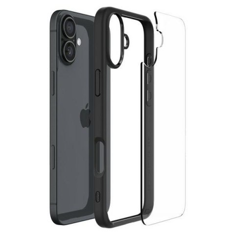 Spigen Ultra Hybrid iPhone 16 Plus 6.7" matte black/czarny ACS08072