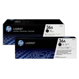 HP oryginalny toner CB436AD, black, 4000 (2x2000)s, HP 36A, HP LaserJet P1505, M1522n, nf MFP, dual pack, O