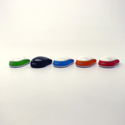 Logo Mysz Fun, 1000DPI, 2.4 [GHz], optyczna, 3kl., 1 scroll, bezprzewodowa, czarna