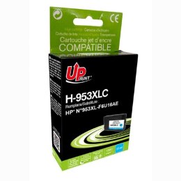 UPrint kompatybilny ink / tusz F6U16AE, z F6U16AE, HP 953XL, cyan, 1800s, 25ml, H-953XLC, high capacity, dla HP OfficeJet Pro 82