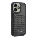 Audi Synthetic Leather MagSafe iPhone 16 Plus 6.7" czarny/black hardcase AU-TPUPCMIP16M-GT/D3-BK