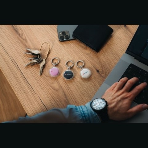 Verbatim My Finder Coin Bluetooth czarny biały/black white - urządzenie do śledzenia 2szt MYFC-02BW 32134