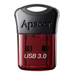 Apacer USB flash disk, USB 3.0 (3.2 Gen 1), 32GB, AH157, czerwony, AP32GAH157R-1, USB A, z osłoną