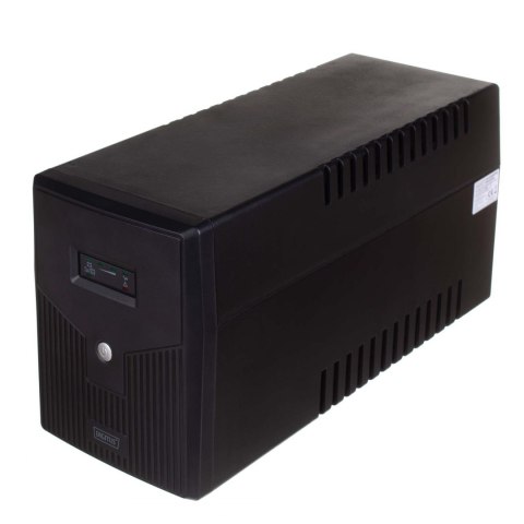 Zasilacz awaryjny UPS DIGITUS Line-Ineractive LED 2000VA/1200W, 2x12V/9Ah, AVR, 4x Schuko CEE 7/3, 2x RJ11, 1x USB 2.0 typ B